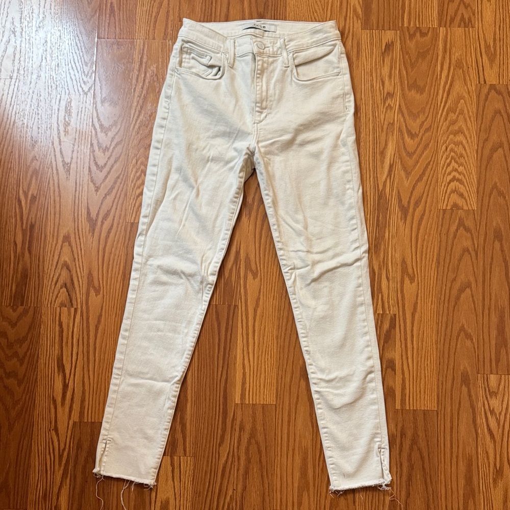 Joe's Jeans High Rise Cream Women's Jeans